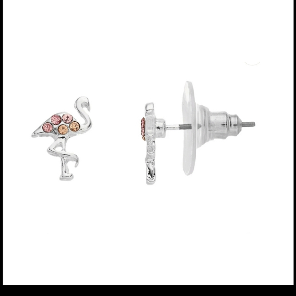 NWT- Flamingo studs